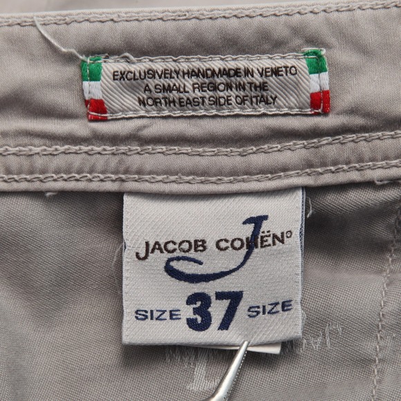 Jacob Cohen Style 613 Jeans Mens 37x29 Gray Straight Fit Stretch Denim Italy - Picture 7 of 16